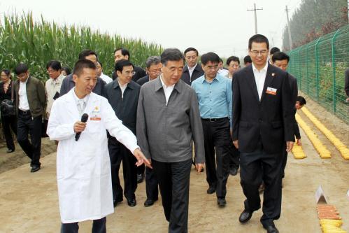 汪洋副總理視察大北農(nóng)金色農(nóng)華種業(yè)科研基地