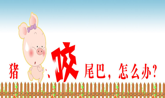 豬咬尾巴，怎么辦？