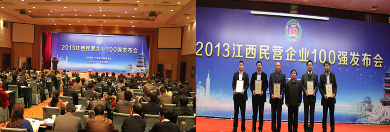 雙胞胎集團(tuán)榮列2013贛民營百強(qiáng)前三甲