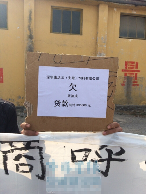 康達(dá)爾飼料子公司申請破產(chǎn) 20余供貨商血本無歸